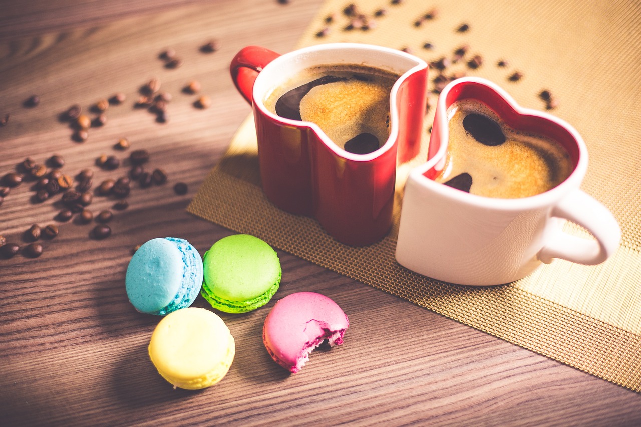 black coffee, macaroons, close-up-1867753.jpg